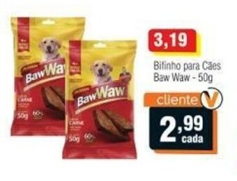 Bifinho para Caes Baw Waw 50g
