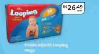Fralda infantil looping mega