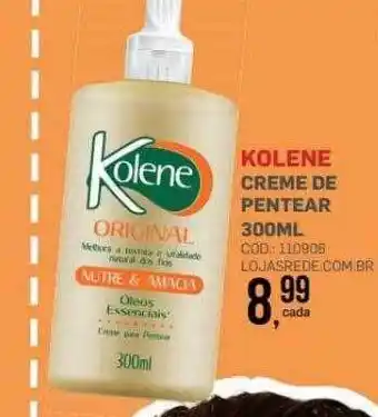 Kolene creme de pentear