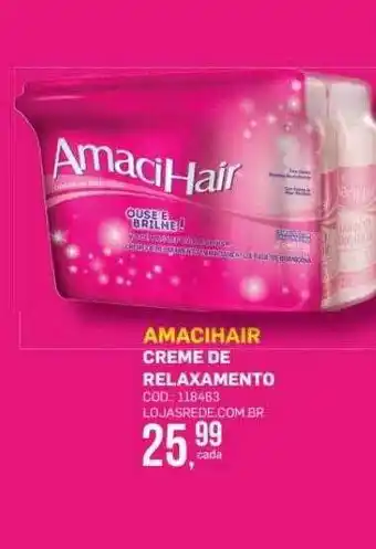 Amacihair creme de relaxamaneto