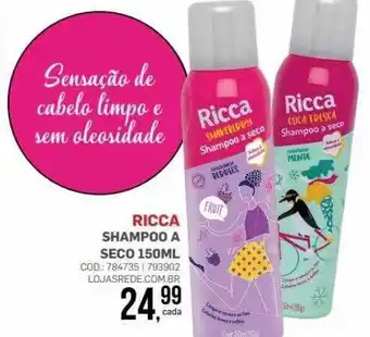 Ricca shampoo a seco