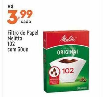 Supper Rissul Filtro de papel melitta 102 oferta