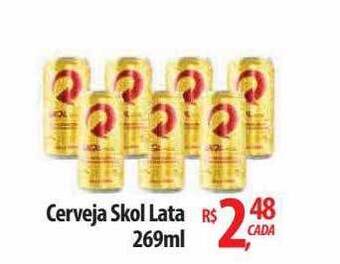 Cerveja skol lata