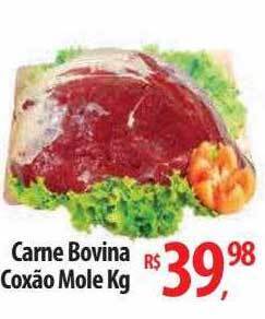 Abevê Supermercados Carne bovina coxão mole kg oferta