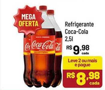 Supermercados Goes Refrigerante coca-cola oferta