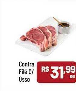 Supermercados Goes Contra filé c- osso oferta