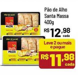 Supermercados Goes Pão de alho santa massa oferta