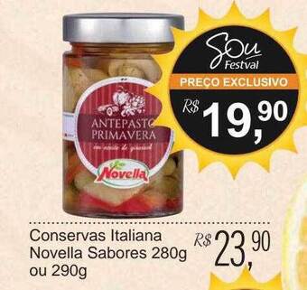 Festval Conservas italiana novella sabores oferta