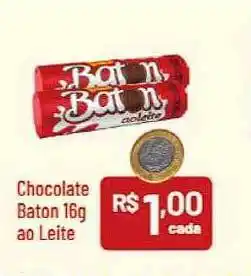 Supermercados Goes Chocolate baton ao leite oferta