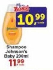 Rossi Supermercado Shampoo Johnson's Baby 200ml oferta