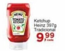 Rossi Supermercado Ketchup Heinz 397g Tradicional oferta