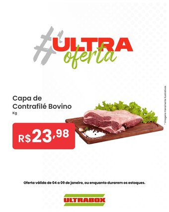 Ultrabox Capa de Contrafilé Bovino 1kg oferta