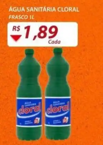 Assaí Atacadista Agua Sanitaria Cloral frasco 1L oferta