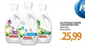 Atacadão Lava roupas Liquido Concentrado Ariel 2L oferta