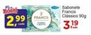 Rossi Supermercado Sabonete Francis Classico 90g oferta