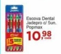 Rossi Supermercado Escova Dental Jadepro c/ 5un Popmax oferta