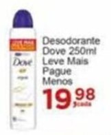 Rossi Supermercado Desodorante Dove 250ml Leve mais Pagie menos oferta