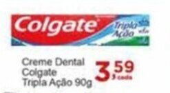 Rossi Supermercado Creme Dental Colgate Tripla Acao 90g oferta