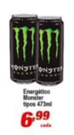 Energetico Monster tipos 473ml