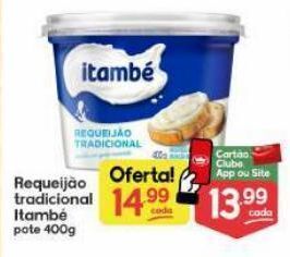 Supermercados Princesa Requeijão itambé 400g oferta
