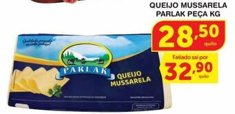 Roldão Queijo mussarela parlak kg oferta