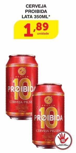 Cerveja proibida 350ml