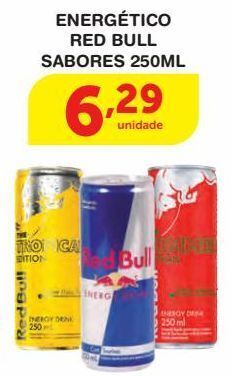 Energético red bull 250ml