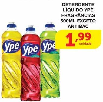 Roldão Detergente líquido ypê 500ml oferta