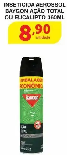 Inseticida baygon ação total 360ml