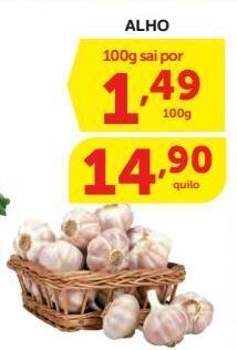 Roldão Alho 100g oferta