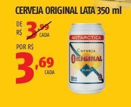 OXXO Cerveja original lata 350 ml oferta