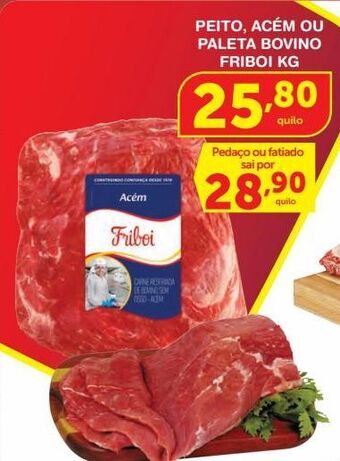 Roldão Peito, acém ou paleta bovino friboi kg oferta