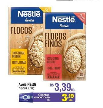 Fort Atacadista Aveia Nestle 170g oferta