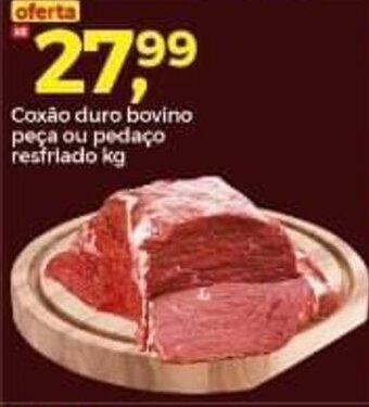 Coxão Duro Bovino peça ou pedaço resf. 1kg