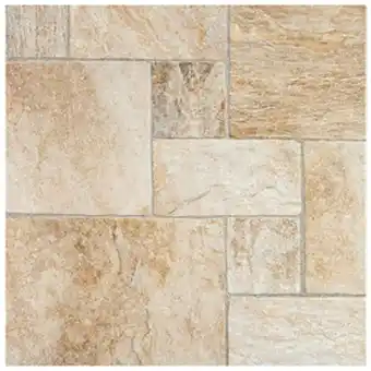Leroy Merlin Piso cerâmico externo acetinado borda arredondada 61,5x61,5cm triton bege ceral oferta