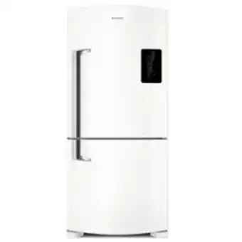 Bemol Geladeira brastemp frost free inverse com smart bar 588 litros branca bre85abana oferta