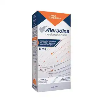 Aleradina 5mg com 10 comprimidos