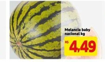 Extra Supermercado Melancia baby nacional 1kg oferta
