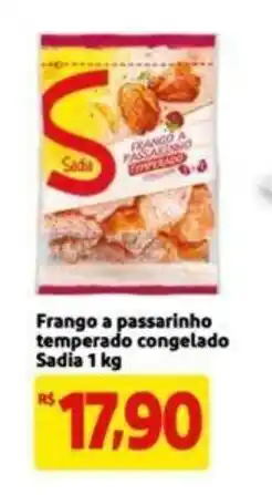 Extra Supermercado Frango a Passarinho Temperado congelado Sadia 1kg oferta