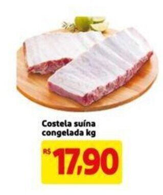 Extra Supermercado Costela Suina Congelada 1kg oferta