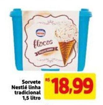 Extra Supermercado Sorvete Nestle Linha Tradicional 1.5L oferta