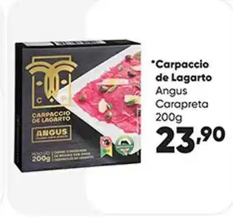 Carpaccio de lagarto angus carapreta