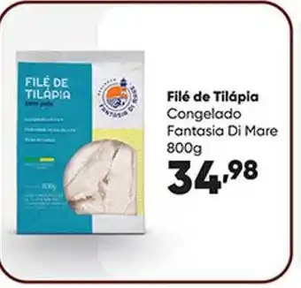 Zaffari Filé de tilápia congelado fantasia di mare oferta