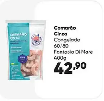 Zaffari Camarão cinza congelado 60 80 fantasia di mare oferta