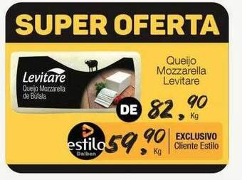 Supermercado Dalben Queijo mozzarella levitare oferta