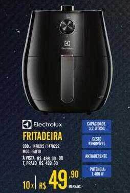 Zema Fritadeira electrolux oferta