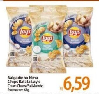 Atacadão Salgadinho Elma Chips Batata Lay's 68g oferta