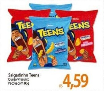 Atacadão Salgadinho Teens 80g oferta