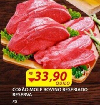 Assaí Atacadista Coxão Mole Bovino resf. reserva 1kg oferta