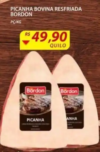 Assaí Atacadista Picanha Bovina Resf. Bordon 1kg oferta